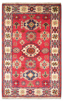 Alfombra oriental - 157 x 96 cm - rojo