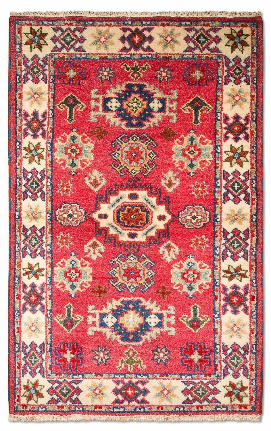Alfombra oriental - 157 x 96 cm - rojo