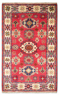Alfombra oriental - 157 x 96 cm - rojo