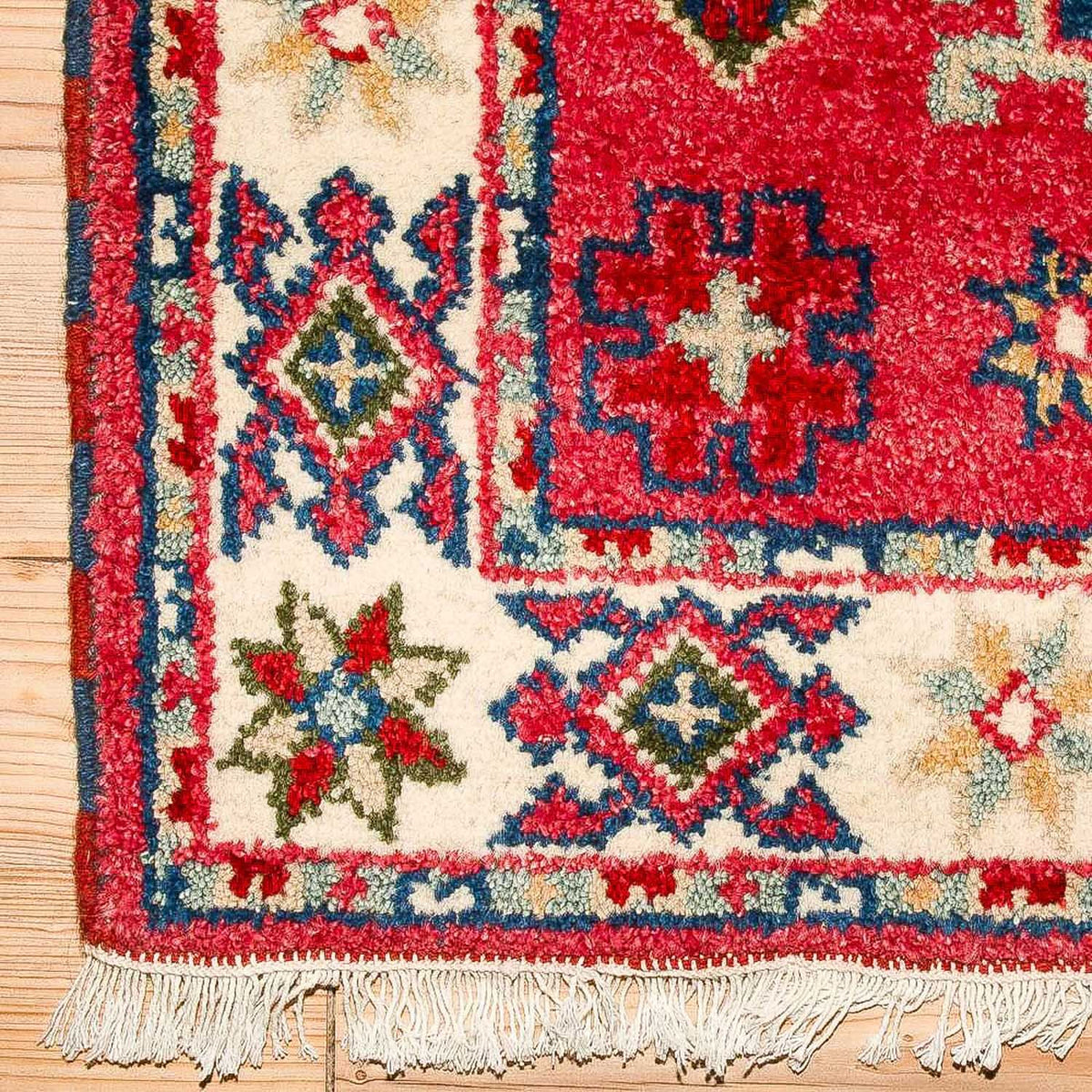 Alfombra oriental - 157 x 96 cm - rojo