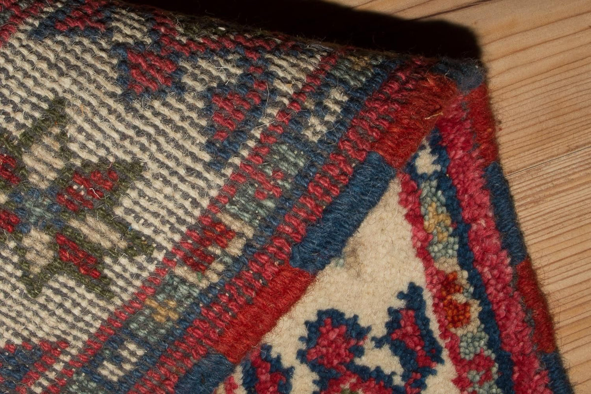 Alfombra oriental - 157 x 96 cm - rojo