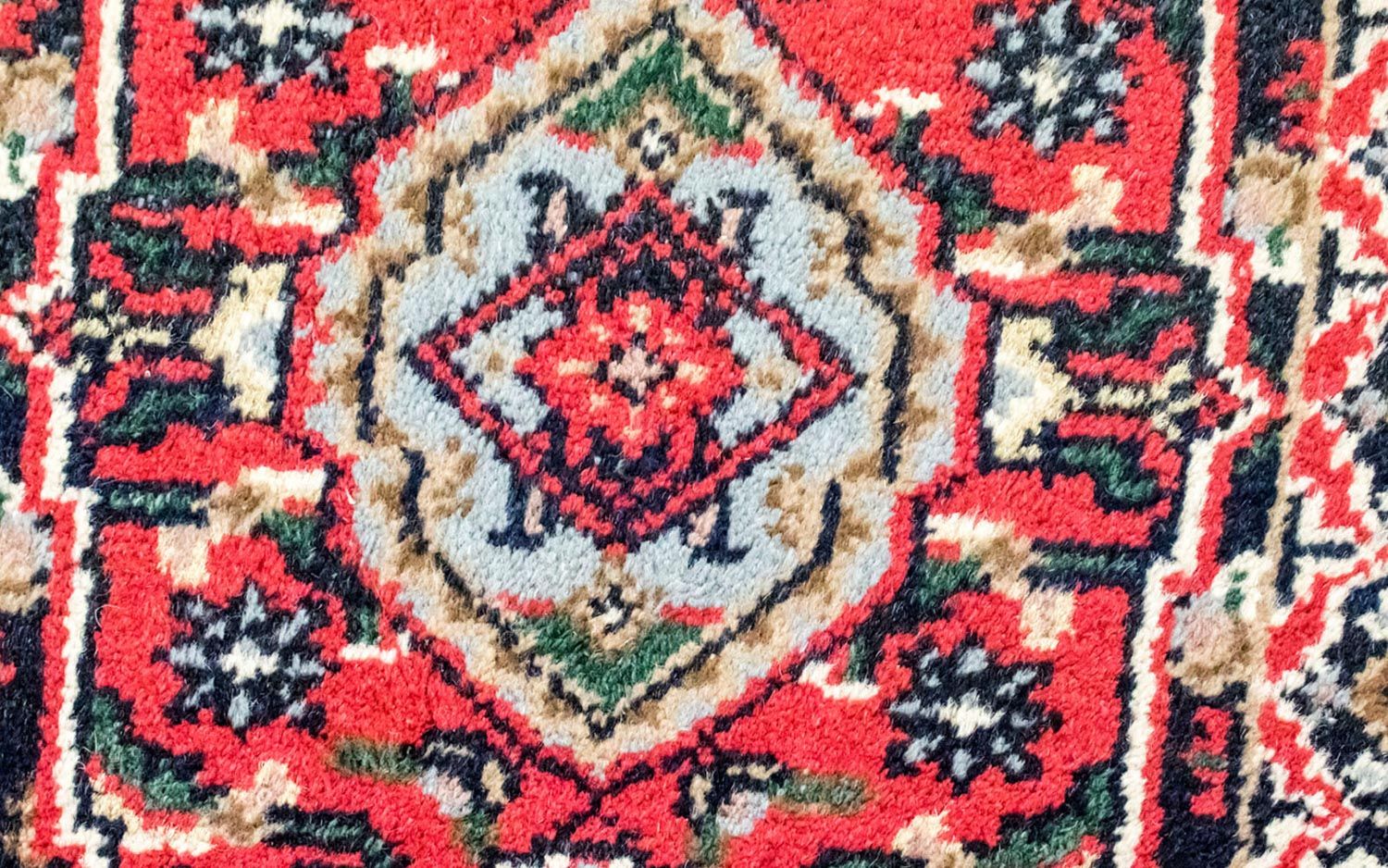 Alfombra oriental - 150 x 80 cm - rojo
