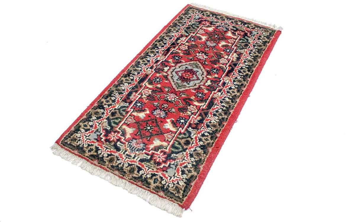 Alfombra oriental - 150 x 80 cm - rojo