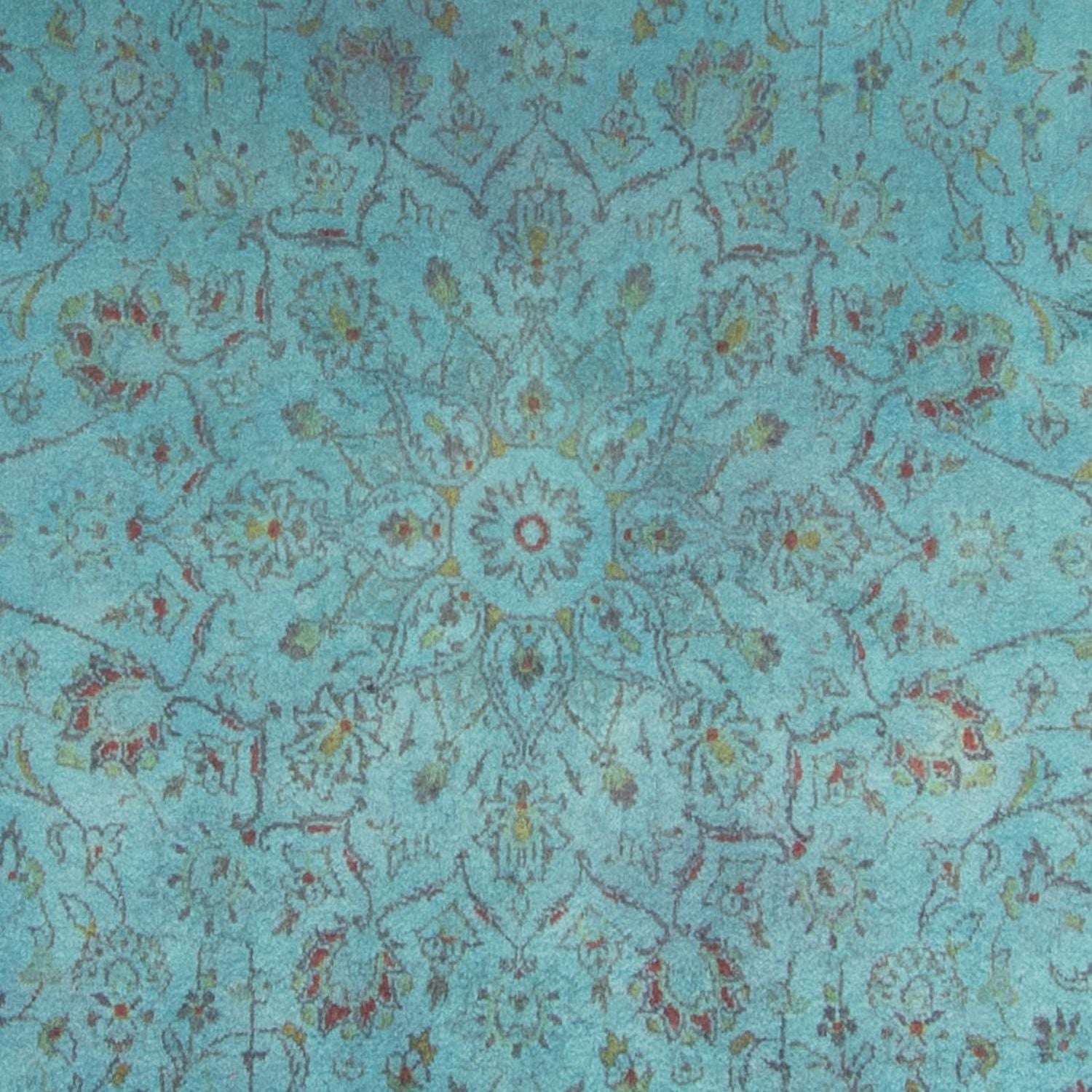 Alfombra persa - Keshan - 350 x 244 cm - azul