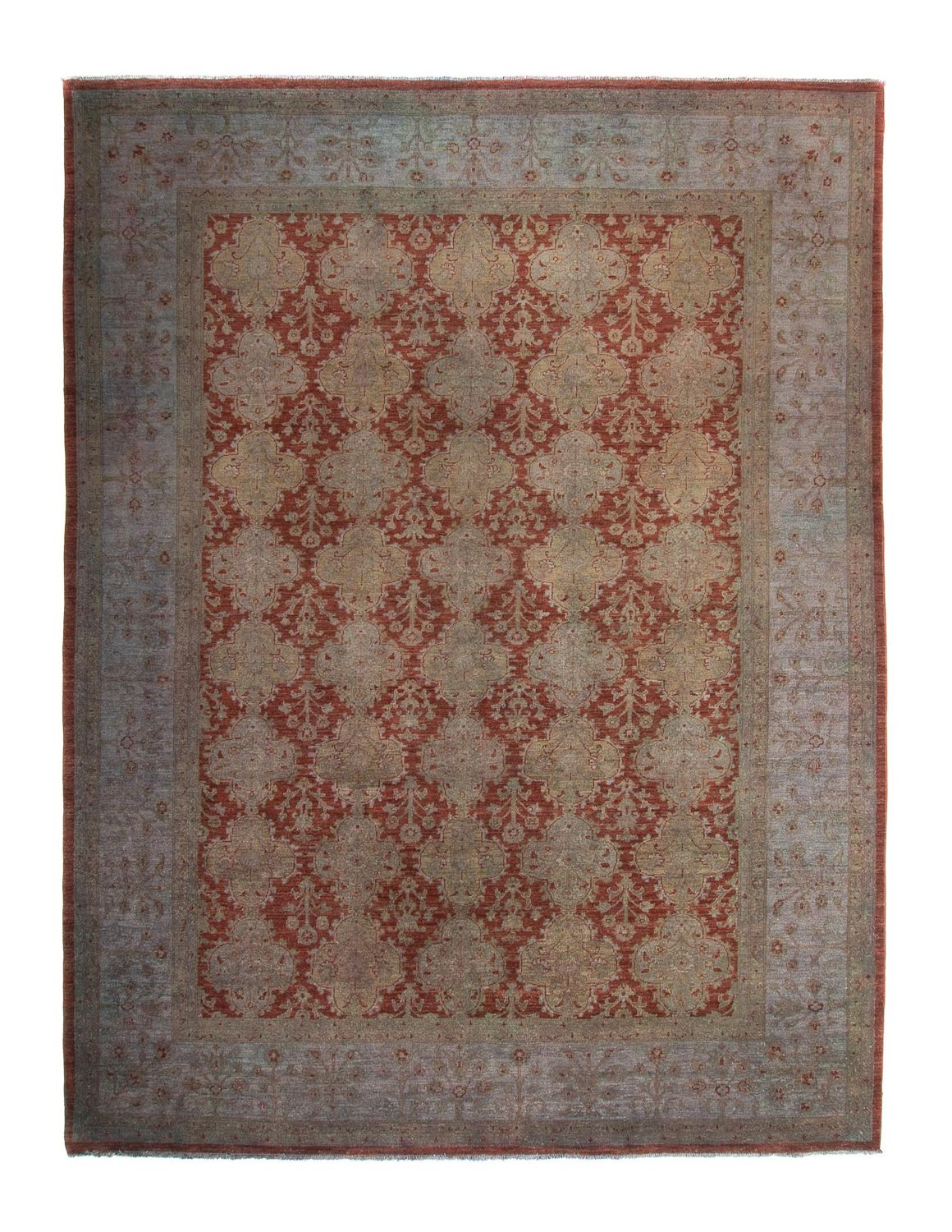 Alfombra Ziegler - 338 x 246 cm - marrón