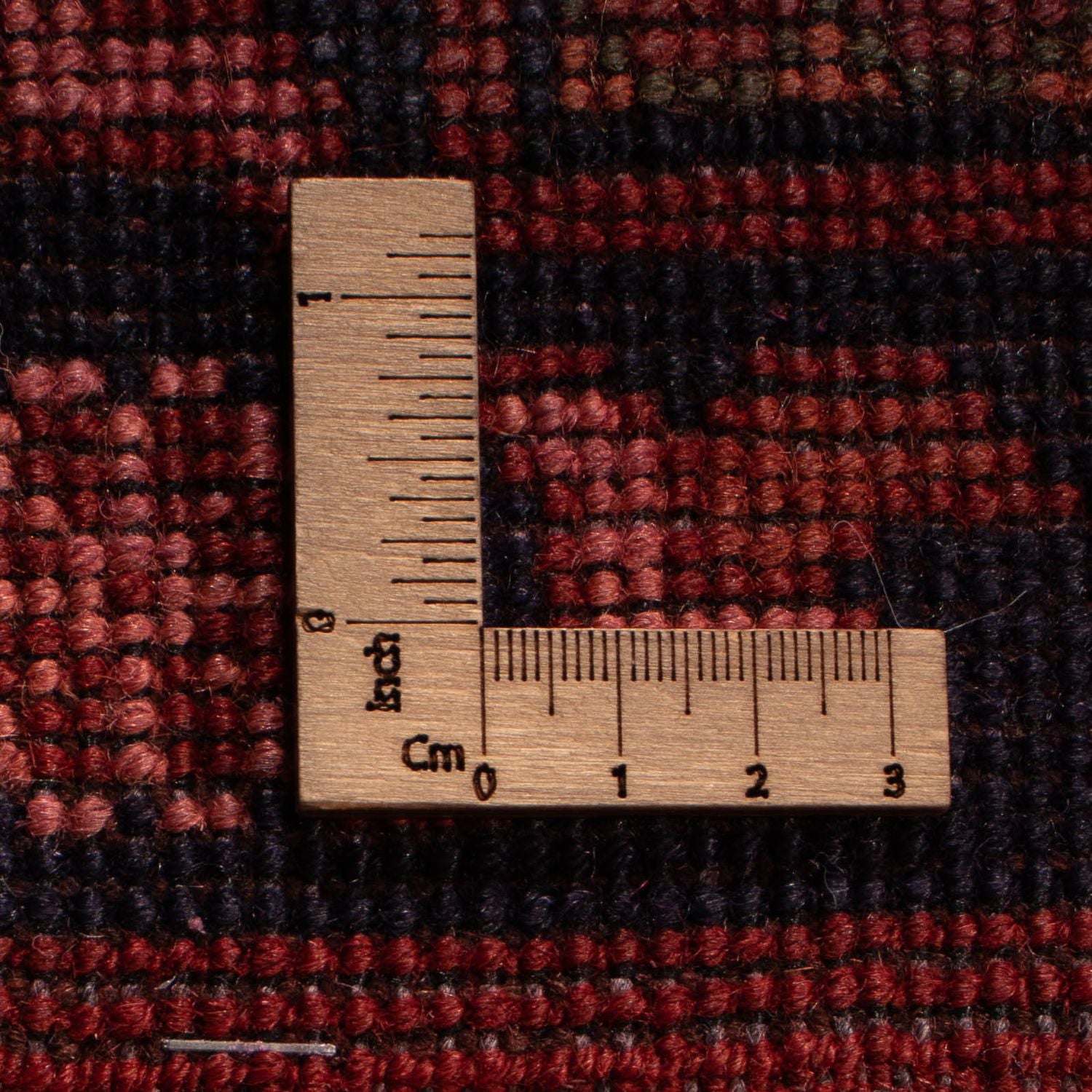 Alfombra afgana - Hatschlu - 313 x 210 cm - rojo oscuro