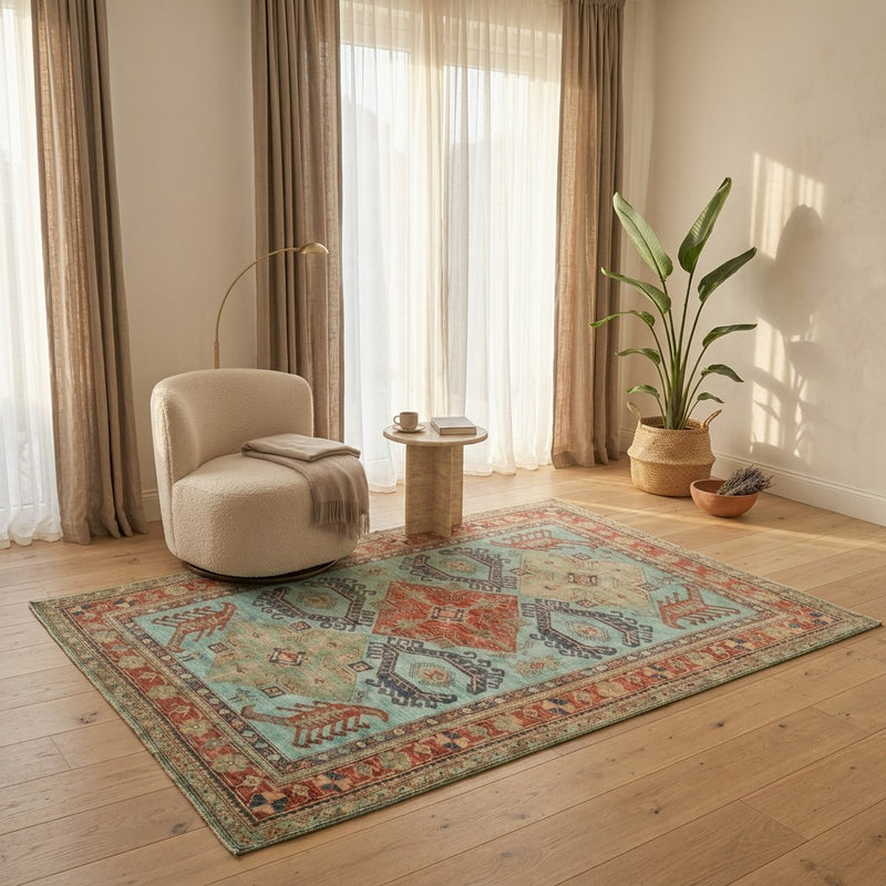 Kazak Alfombra 186x267cm - Alfombra oriental