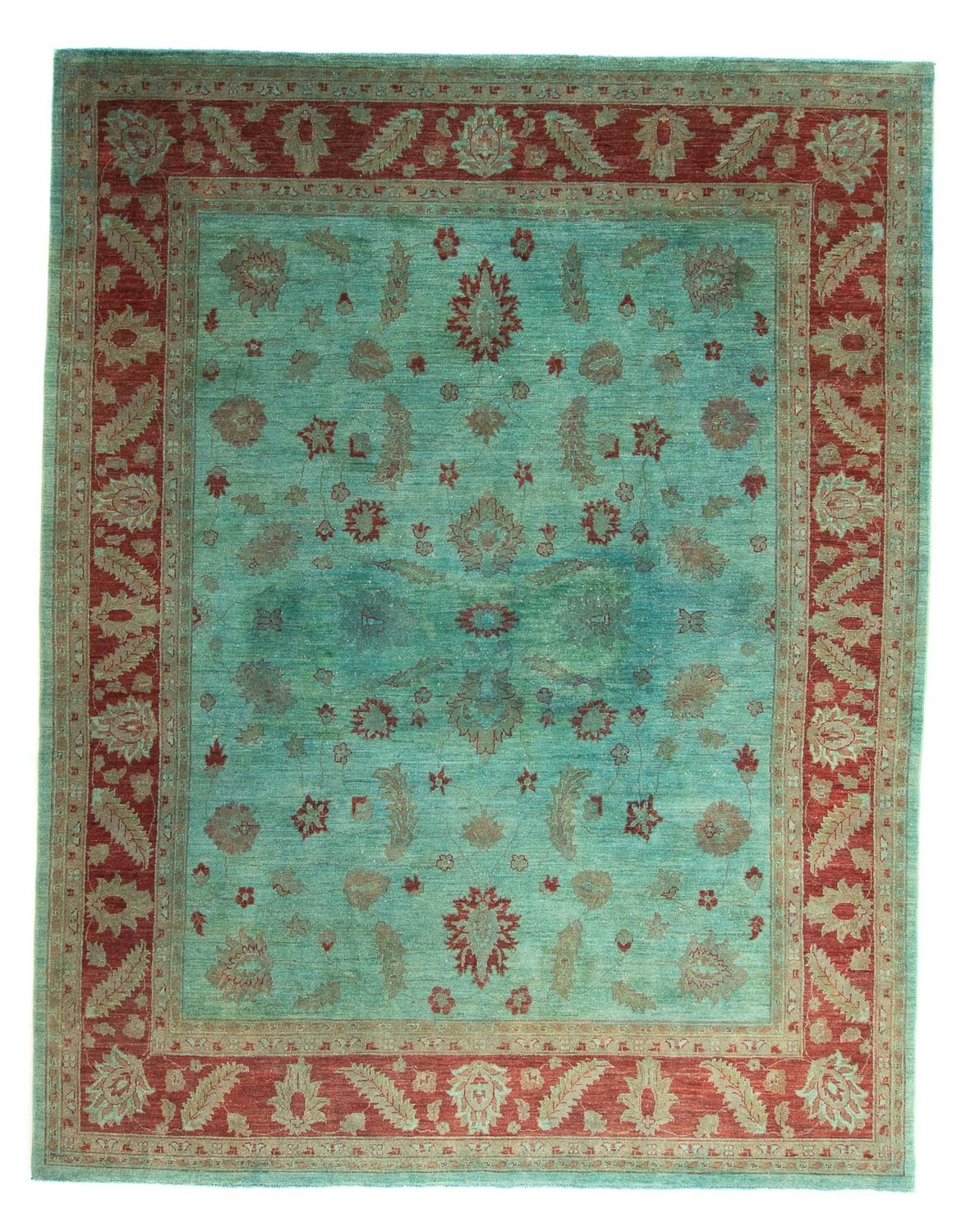 Alfombra Ziegler - 310 x 226 cm - azul