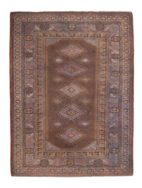 Alfombra Pakistani - 285 x 200 cm - marrón oscuro