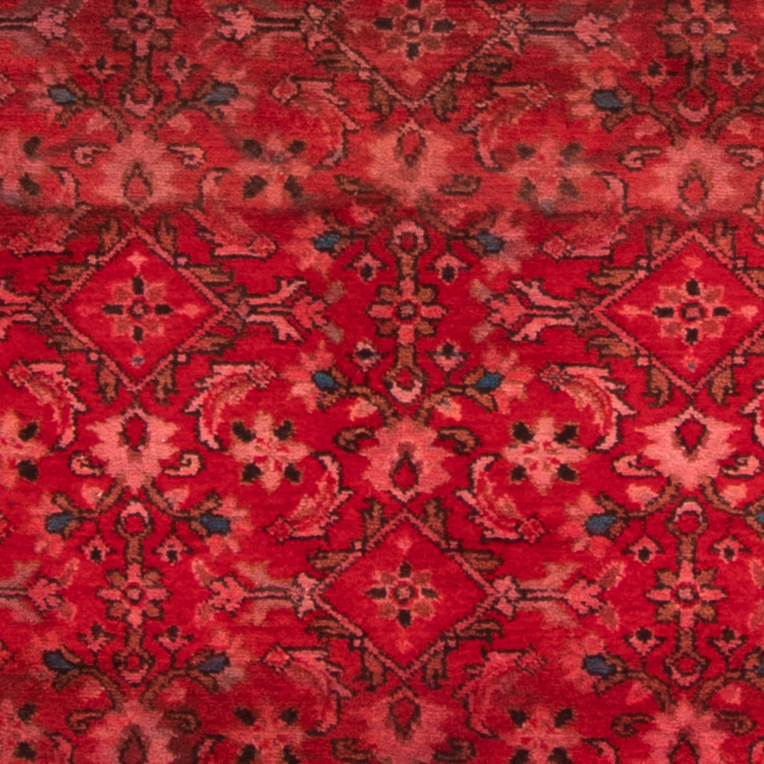 Alfombra persa - Nómada - 342 x 212 cm - rojo oscuro