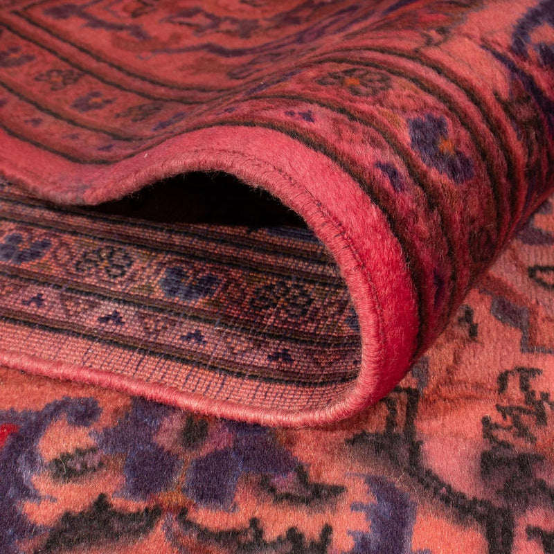 Alfombra persa - Keshan - 348 x 240 cm - rojo claro