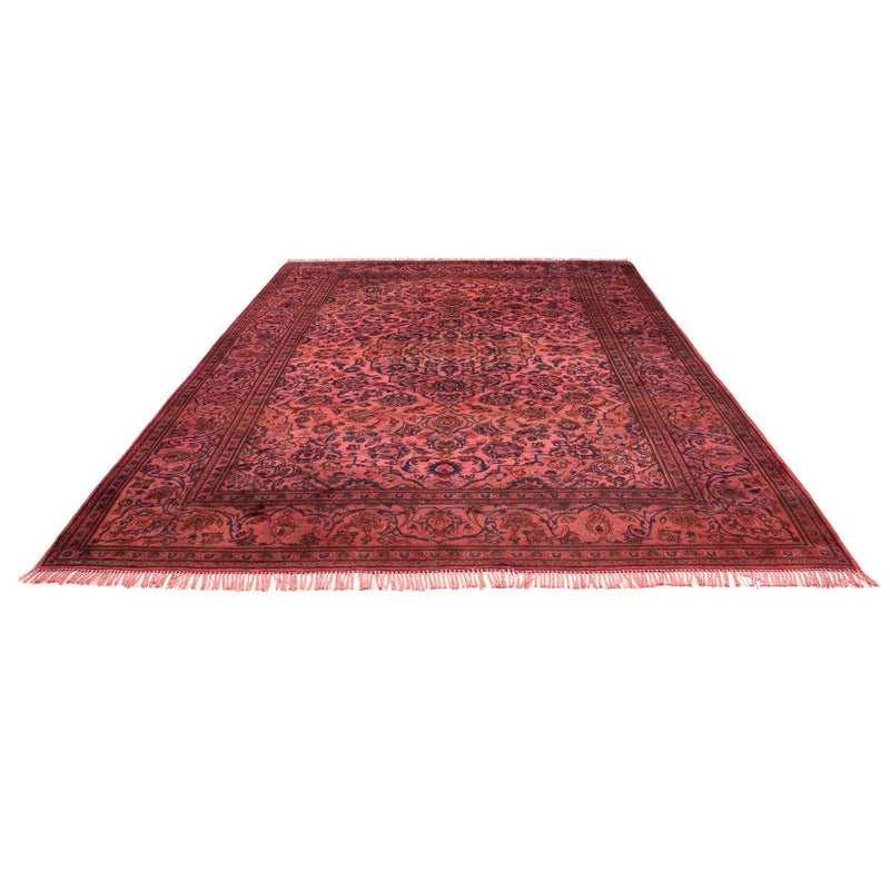 Alfombra persa - Keshan - 348 x 240 cm - rojo claro