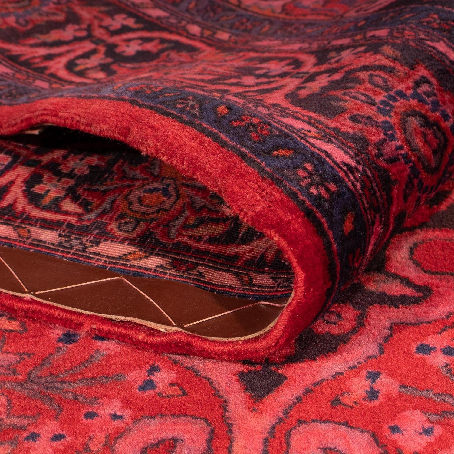 Alfombra persa - Clásica - 335 x 212 cm - rojo oscuro