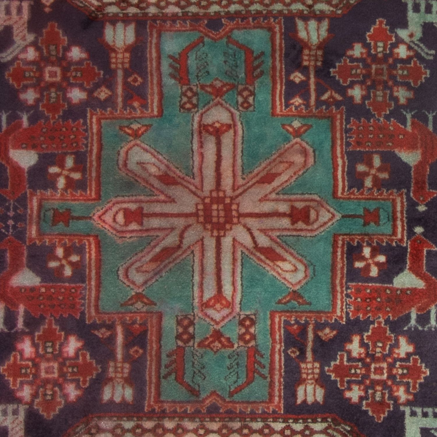 Alfombra de pasillo Alfombra persa - Nómada - 392 x 132 cm - multicolor