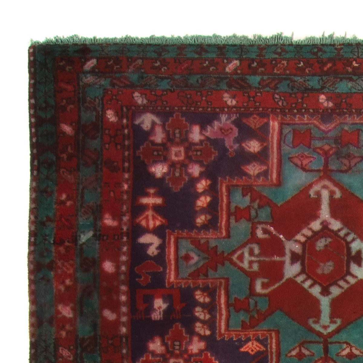 Alfombra de pasillo Alfombra persa - Nómada - 392 x 132 cm - multicolor