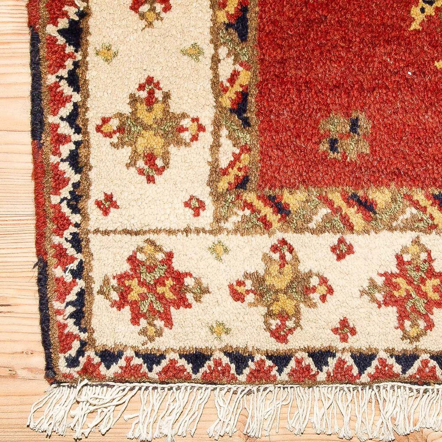 Alfombra oriental - 153 x 93 cm - rojo