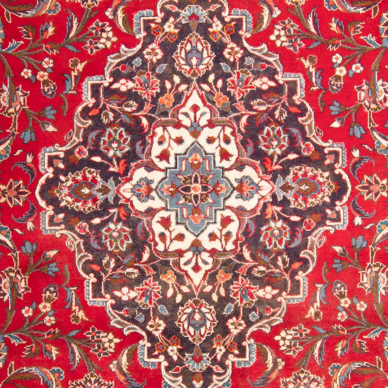 Alfombra persa - Keshan - 401 x 291 cm - rojo