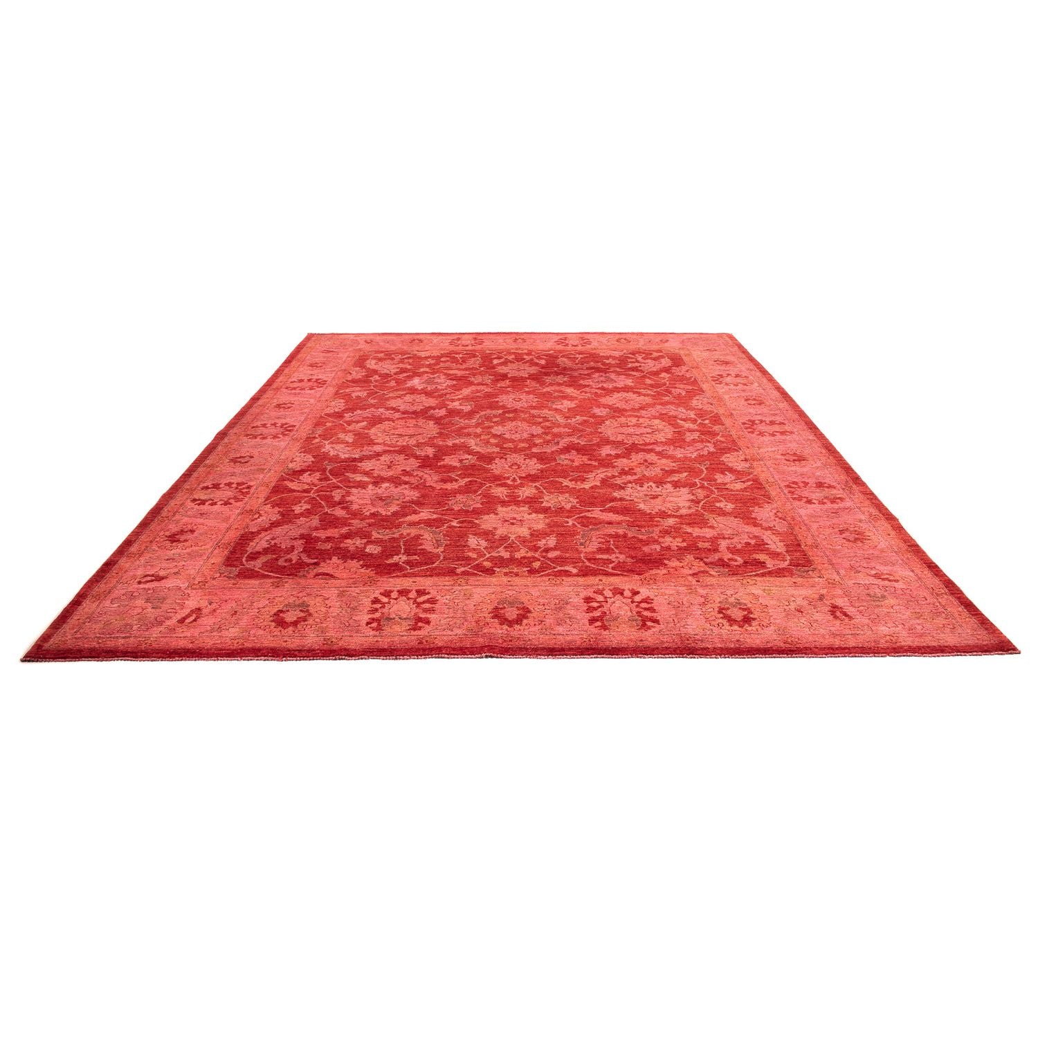 Alfombra Ziegler - 350 x 222 cm - rojo claro