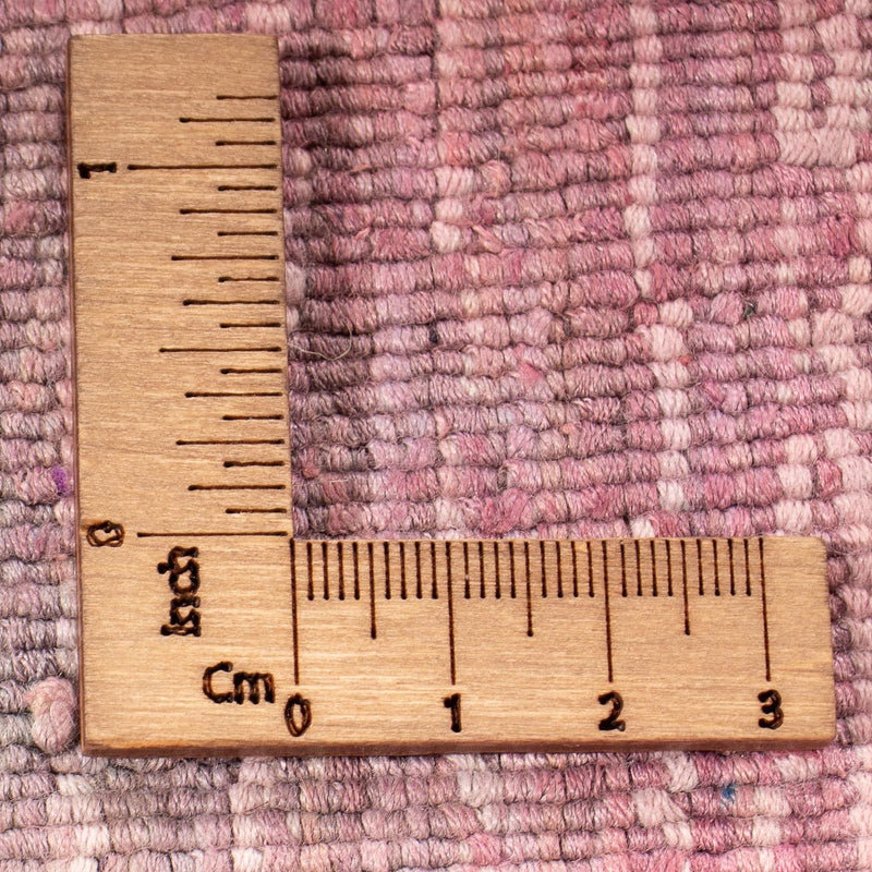 Alfombra de viscosa - 313 x 226 cm - rosa