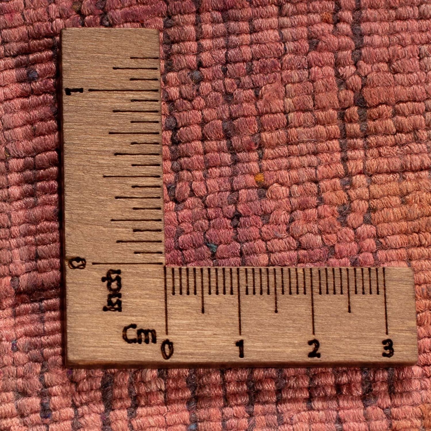 Alfombra de viscosa - 306 x 230 cm - rosa