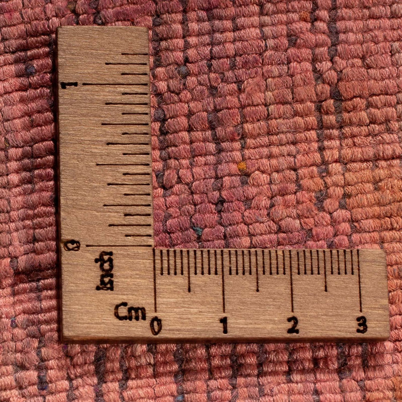 Alfombra de viscosa - 306 x 230 cm - rosa
