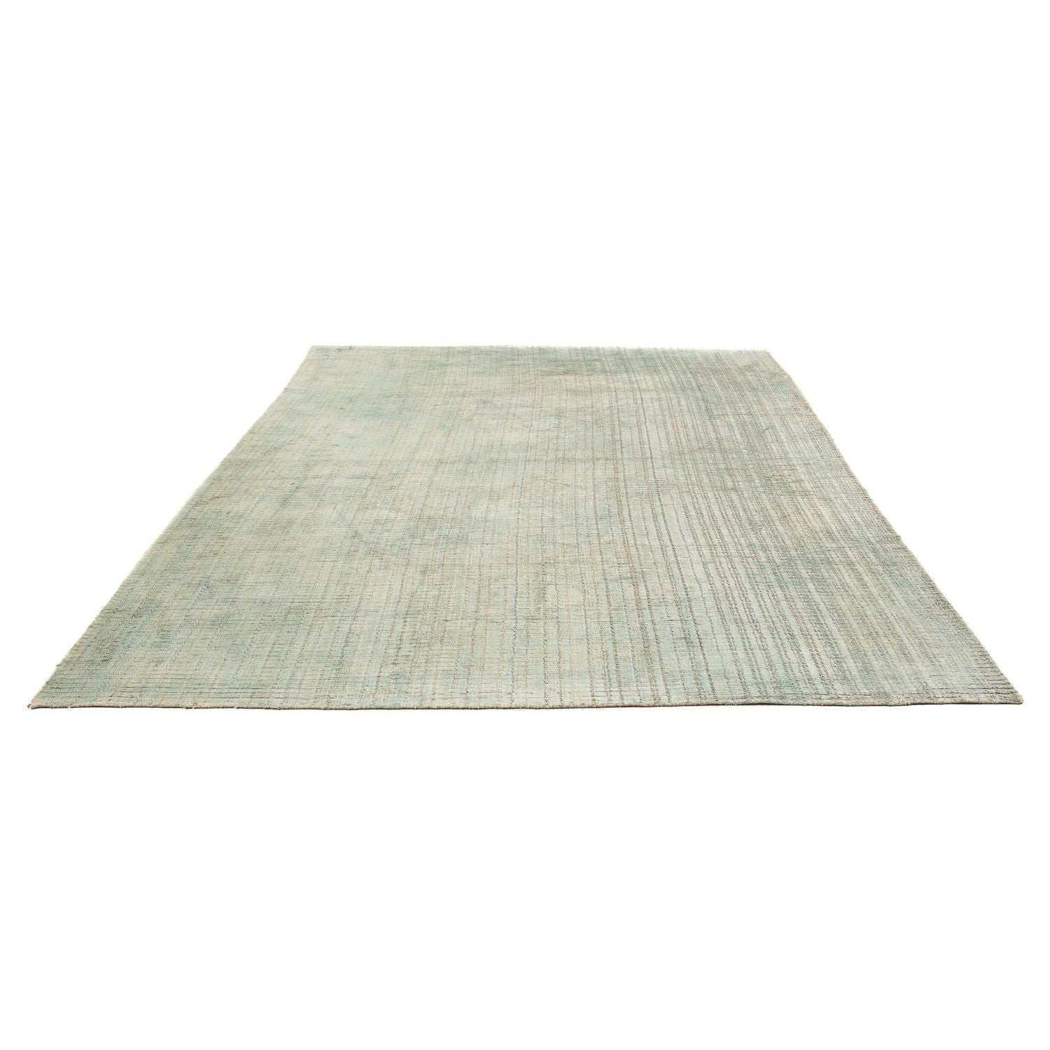 Alfombra de viscosa - 310 x 230 cm - verde