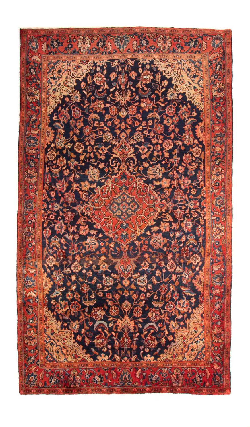 Alfombra persa - Nómada - 364 x 197 cm - azul oscuro