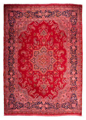 Alfombra persa - Clásica - 385 x 255 cm - rojo oscuro