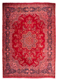 Alfombra persa - Clásica - 385 x 255 cm - rojo oscuro