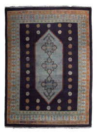 Alfombra persa - Nómada - 325 x 245 cm - azul oscuro