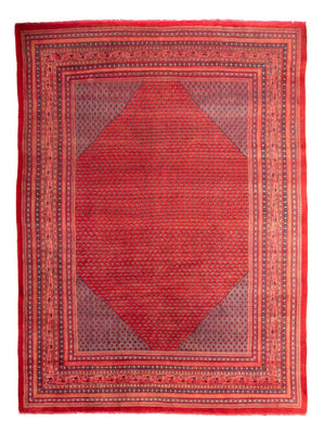 Alfombra persa - Mir - 330 x 237 cm - rojo