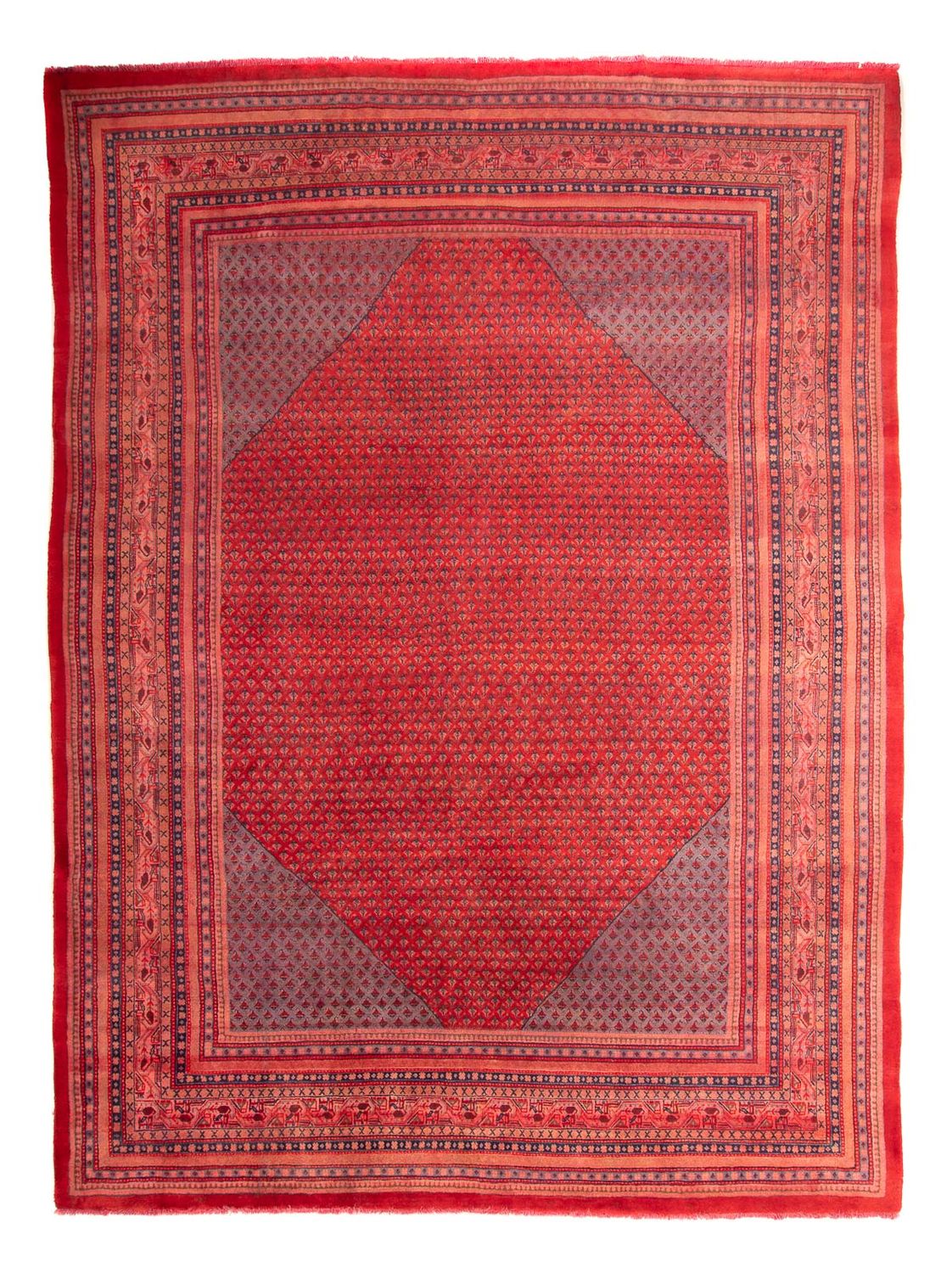 Alfombra persa - Mir - 330 x 237 cm - rojo