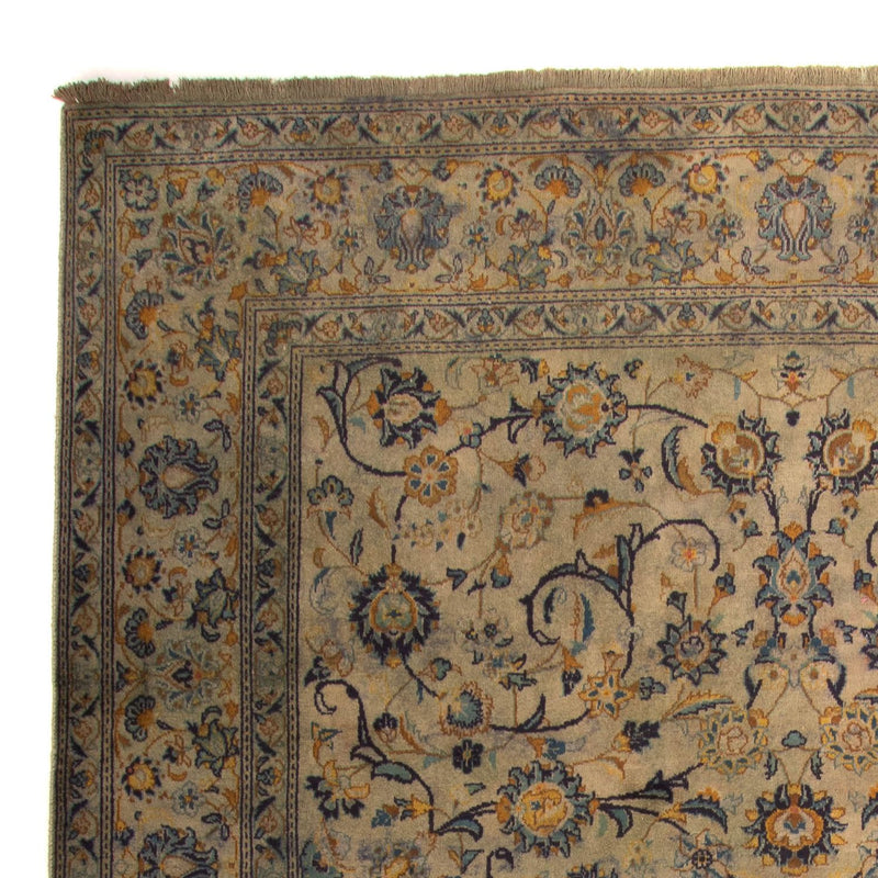 Alfombra persa - Keshan - 330 x 240 cm - marrón claro