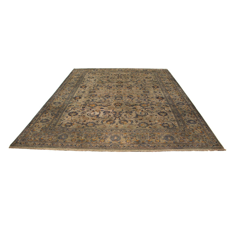 Alfombra persa - Keshan - 330 x 240 cm - marrón claro