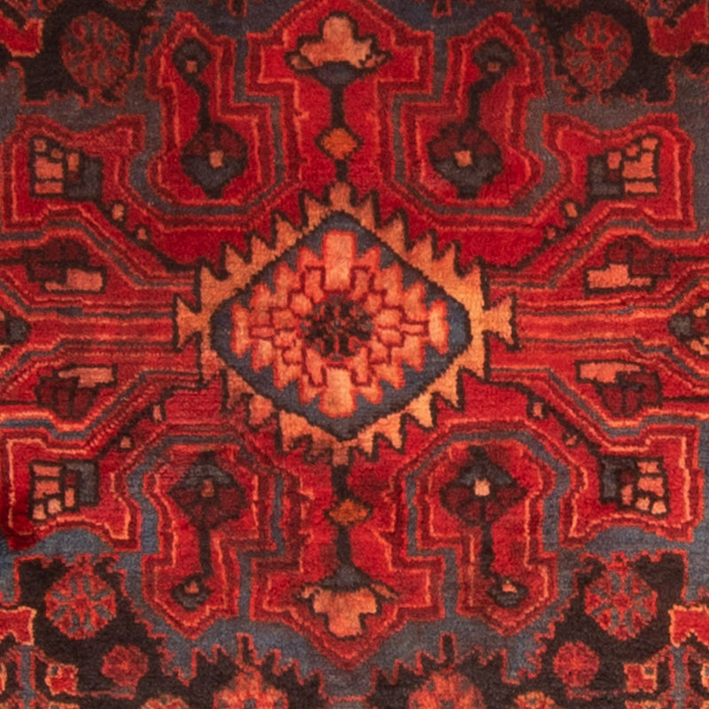 Alfombra persa - Nómada - 348 x 185 cm - rojo oscuro