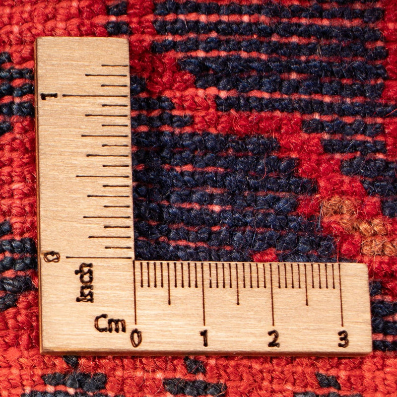 Alfombra persa - Nómada - 348 x 185 cm - rojo oscuro