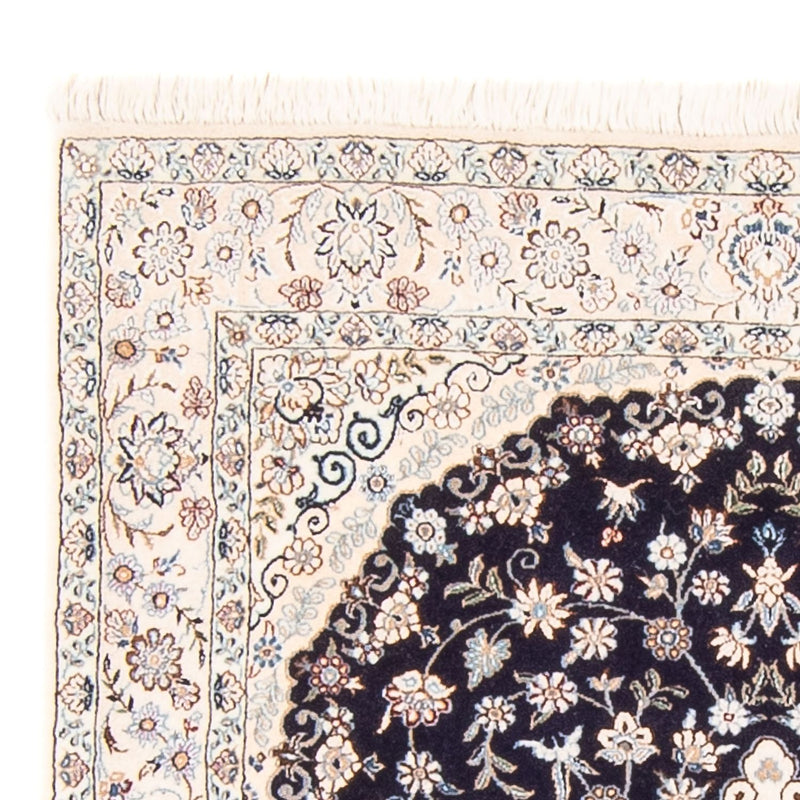 Alfombra Persa - Nain - Prima - 150 x 97 cm - azul oscuro