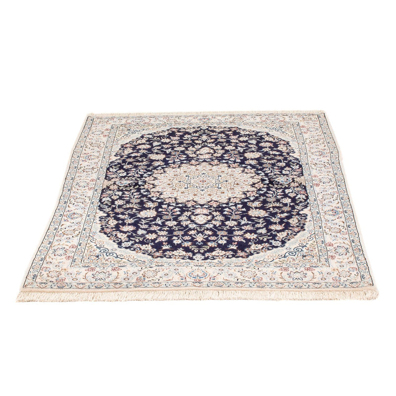 Alfombra Persa - Nain - Prima - 150 x 97 cm - azul oscuro