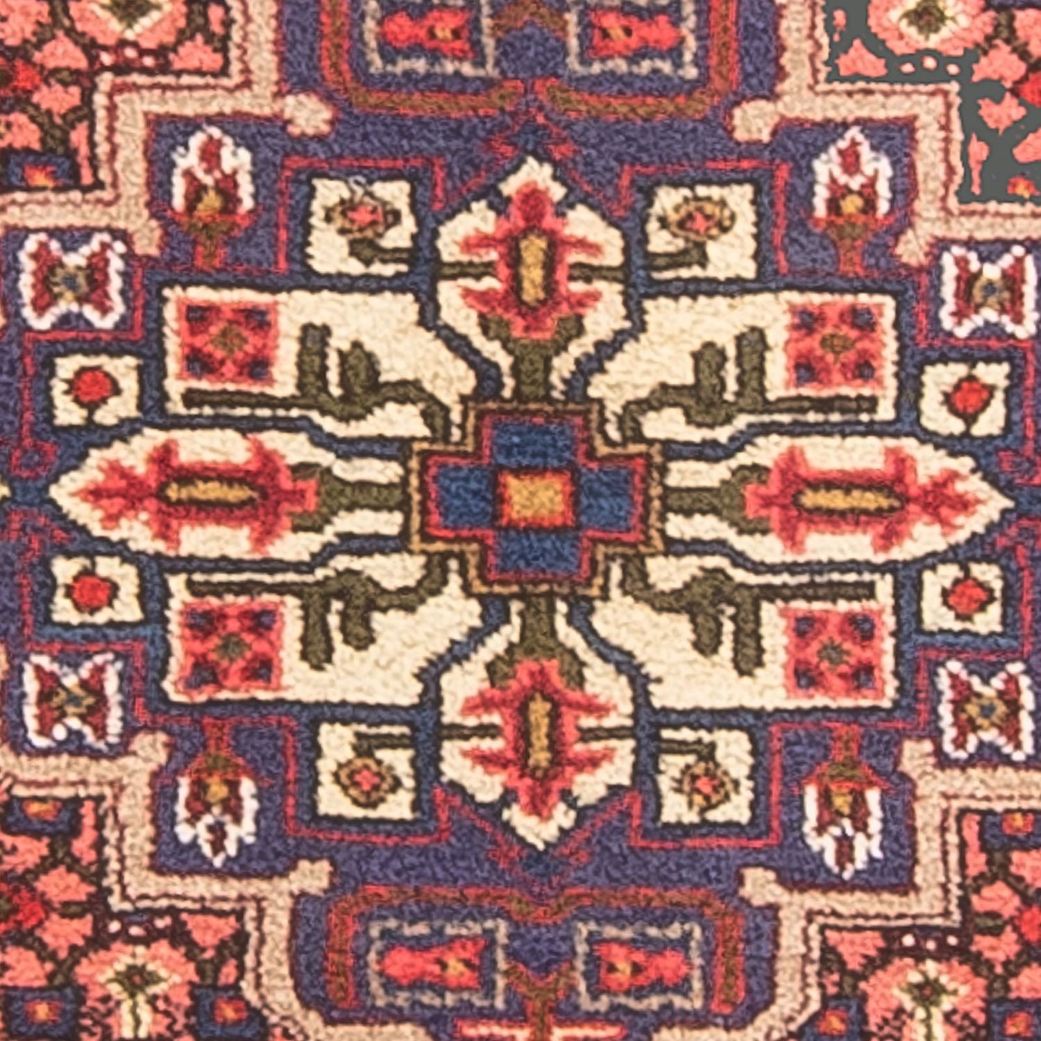Alfombra persa - Nómada - 156 x 103 cm - rojo