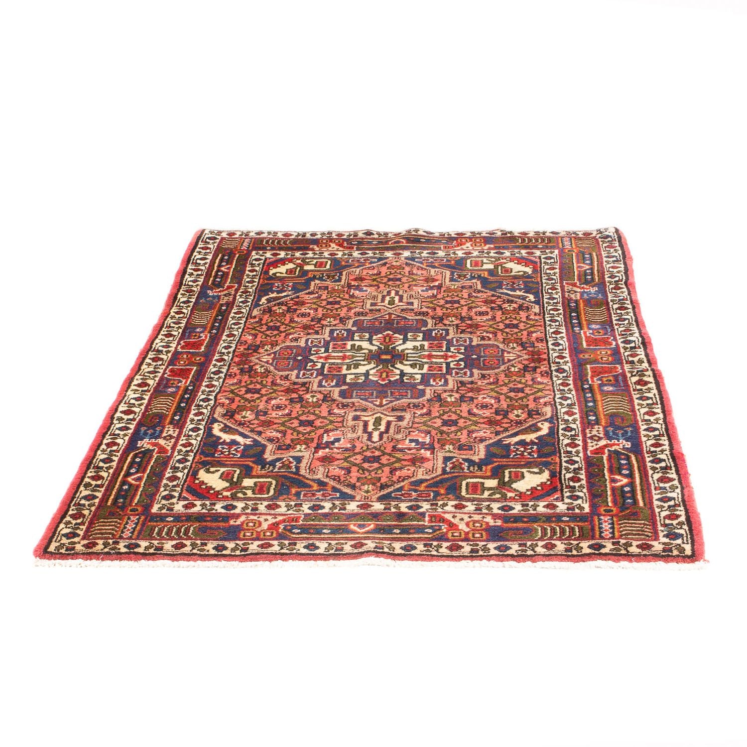Alfombra persa - Nómada - 156 x 103 cm - rojo