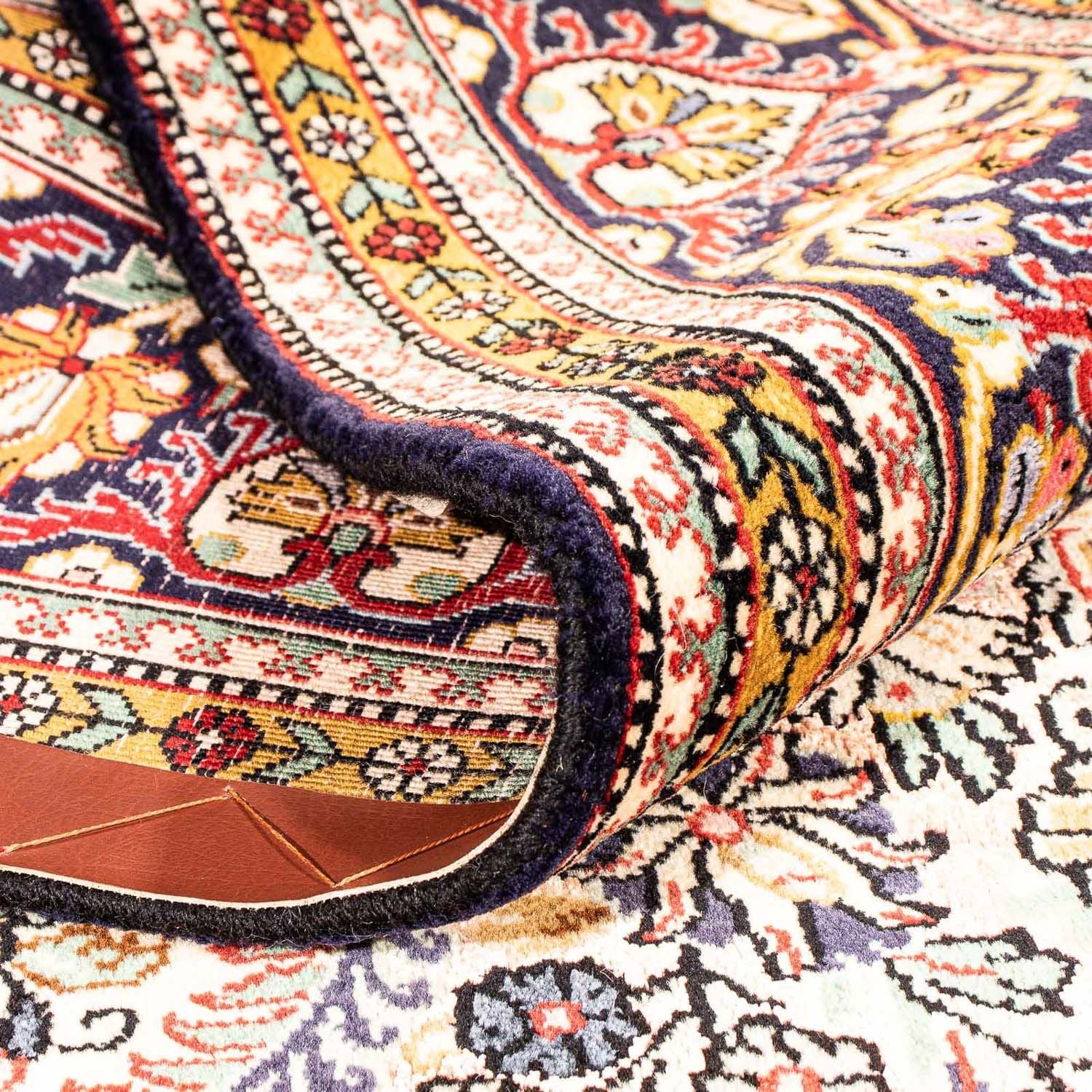 Alfombra persa - Ghom - 206 x 142 cm - beige