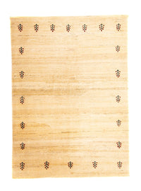 Alfombra Gabbeh - Loribaft Persa - 199 x 141 cm - beige claro