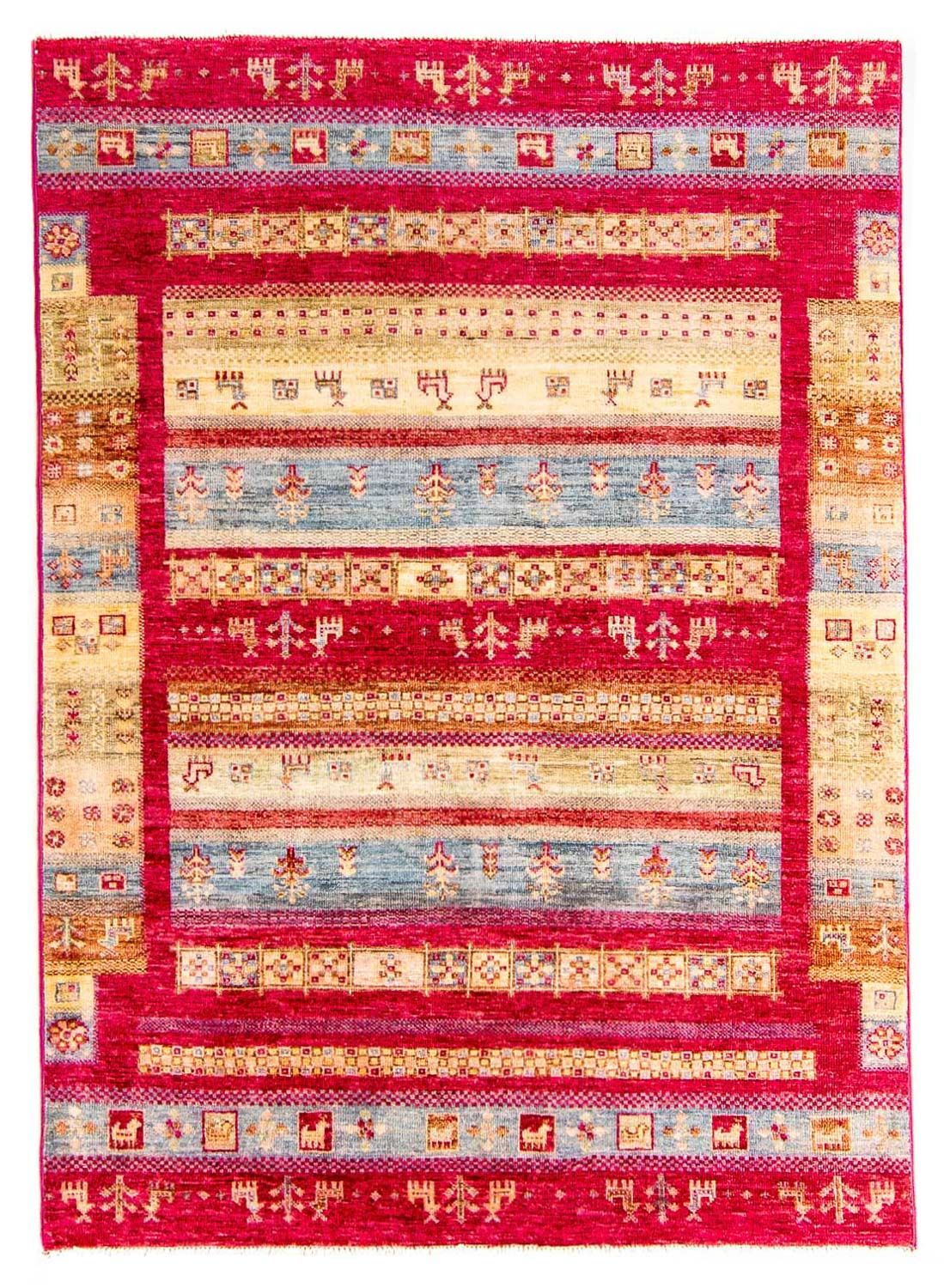 Alfombra Ziegler - 169 x 121 cm - rojo claro