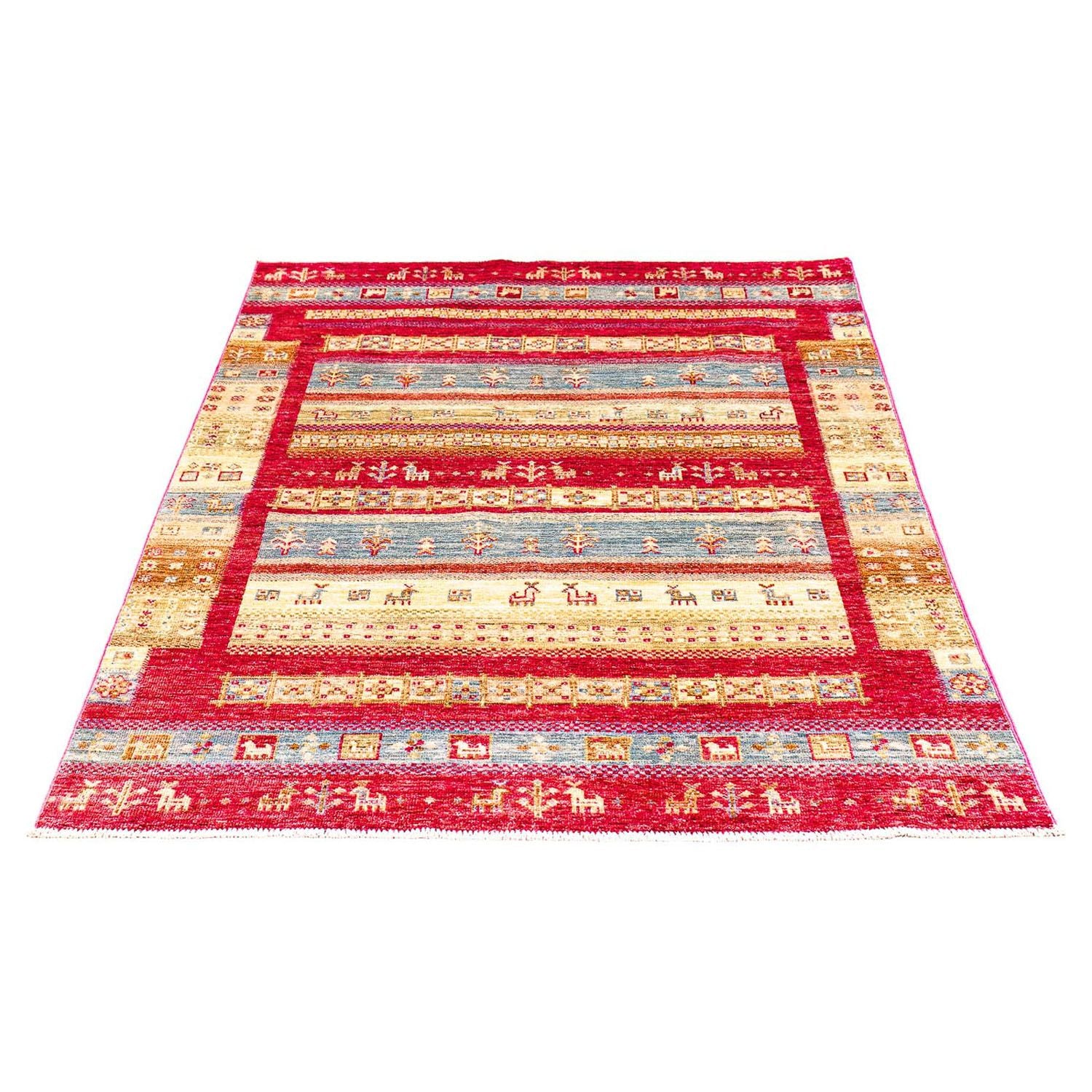 Alfombra Ziegler - 169 x 121 cm - rojo claro