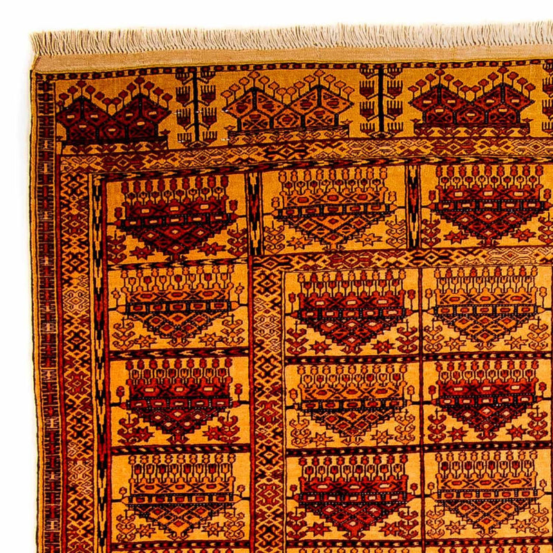 Alfombra de seda - Seda afgana - 173 x 126 cm - oro