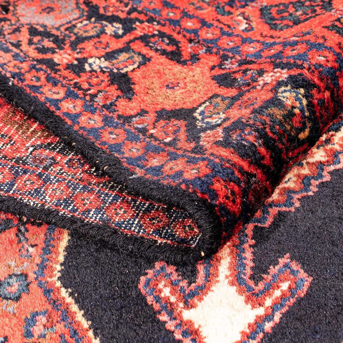 Alfombra persa - Clásica - 181 x 124 cm - rojo oscuro