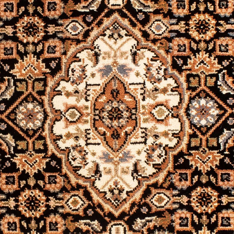 Alfombra oriental - Bidjar - Indus redondo  - 93 x 93 cm - azul oscuro