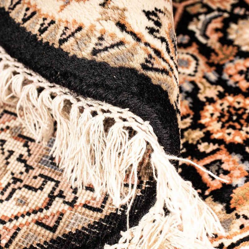 Alfombra oriental - Bidjar - Indus redondo  - 93 x 93 cm - azul oscuro