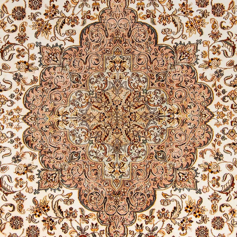 Alfombra de seda - Seda de Cachemira - 307 x 243 cm - beige