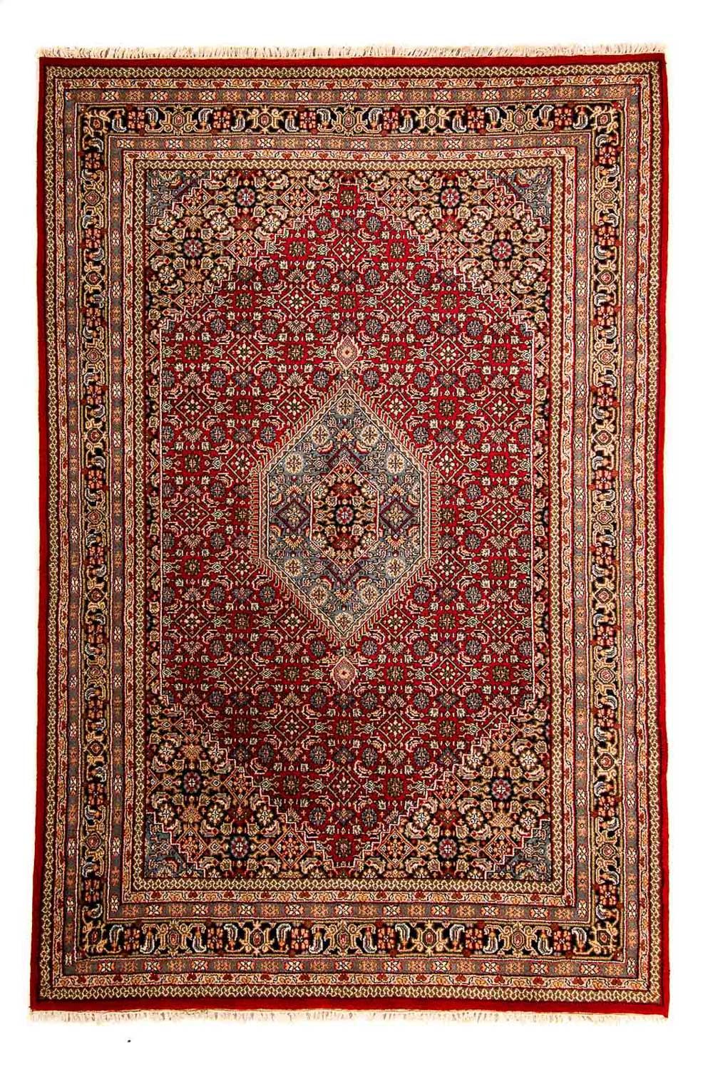 Alfombra oriental - Bidjar - Indus - 305 x 199 cm - rojo